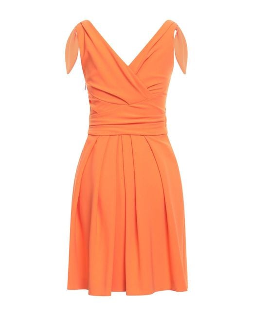 Moschino Orange Mini Dress