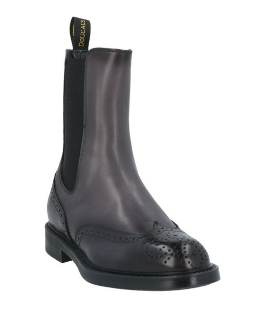 Doucal's Black Ankle Boots
