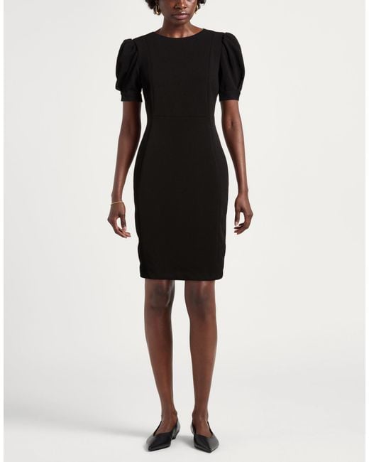 DKNY Black Midi Dresses