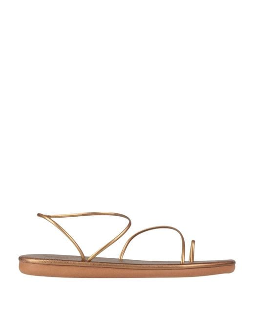 Ancient Greek Sandals Natural Thong Sandal Leather