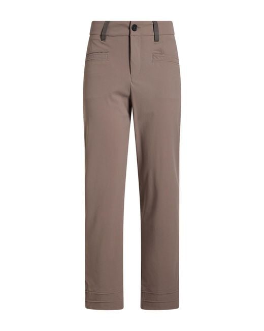 High Gray Pants Nylon, Elastane