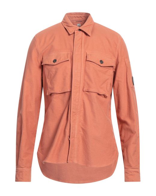 C P Company Orange Shirt for men