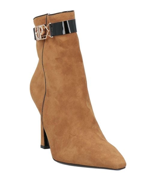 Pollini Brown Ankle Boots