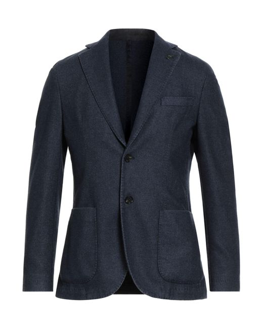 Paoloni Blue Blazers for men