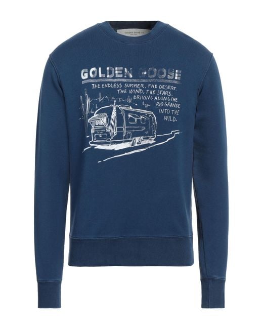 Felpa di Golden Goose Deluxe Brand in Blue