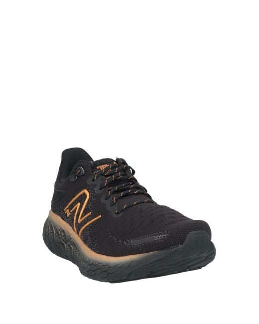 New Balance Black Sneakers Textile Fibers for men