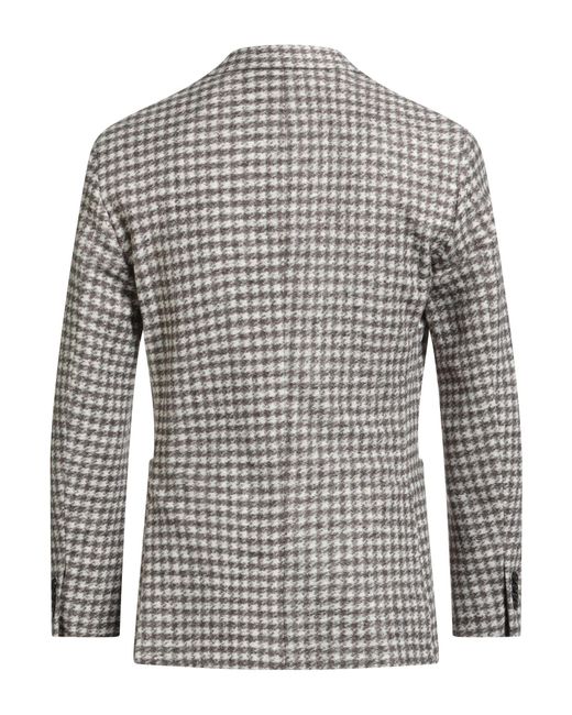 Boglioli Gray Blazer for men
