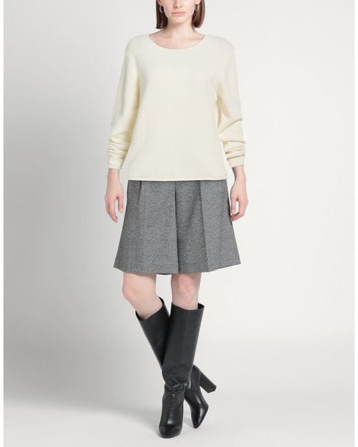 Estheme Cachemire White Sweaters
