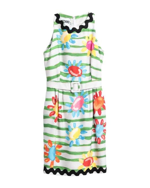Moschino White Mini-Kleid