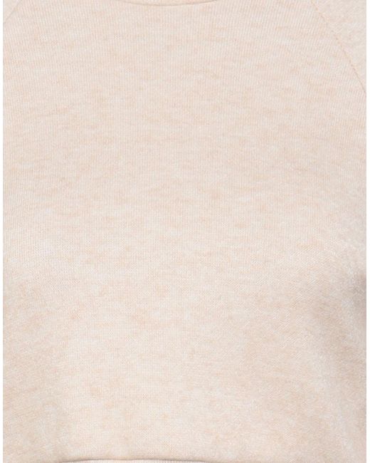 Haveone White Turtleneck Viscose, Polyester, Nylon