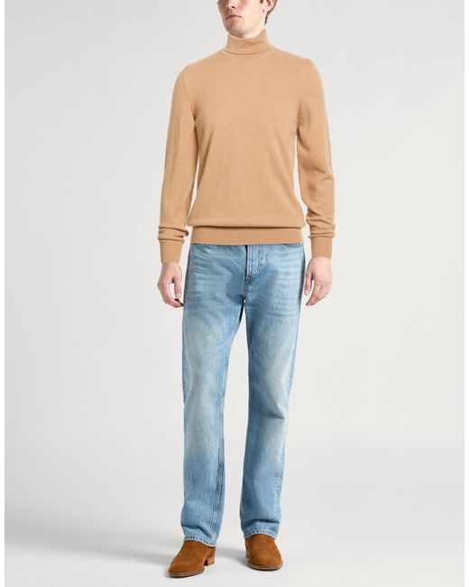 Fedeli Natural Turtlenecks for men