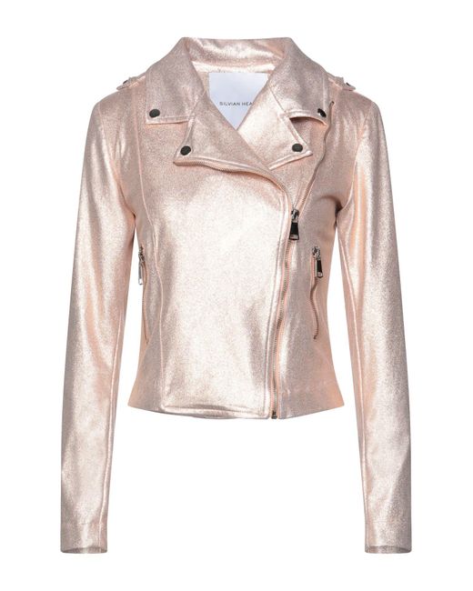 rose gold pink jacket