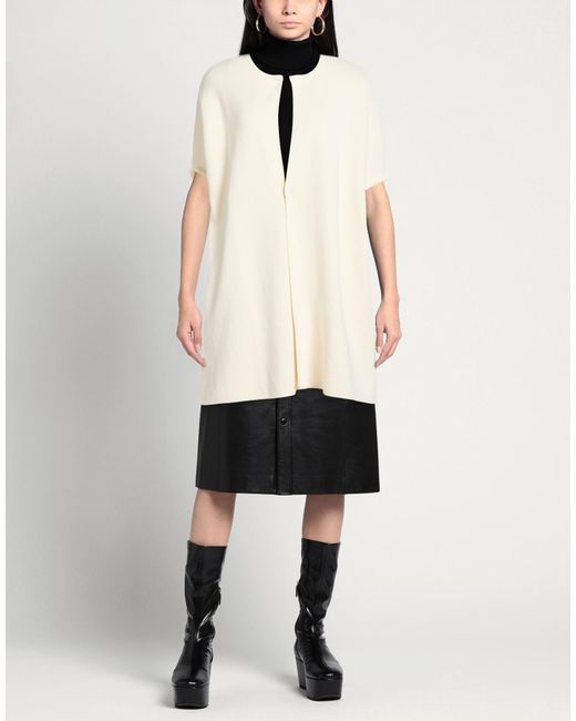 Ma'ry'ya White Cardigan Cotton