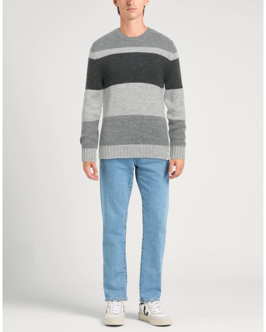 Brooksfield Pullover in Gray für Herren