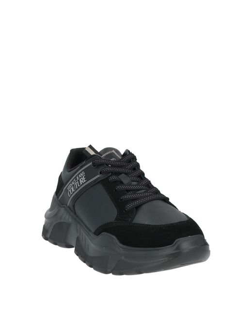 Versace Jeans Couture Black Trainers for men