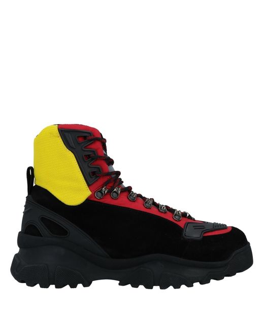RZ STUDIO X NOOVA Black Ankle Boots Leather for men