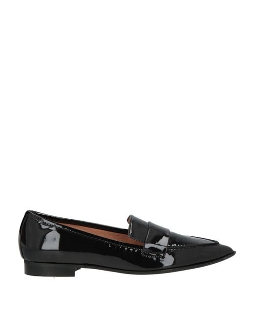 Status Black Loafers Leather