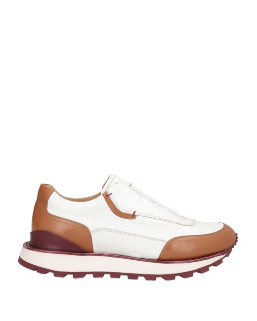 Testoni White Trainers for men