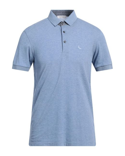 Gran Sasso Blue Polo Shirt for men