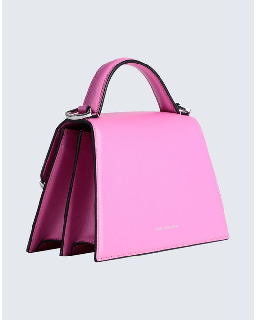 Bolso de mano Karl Lagerfeld de color Pink