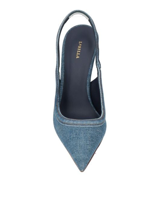 Le Silla Blue Pumps