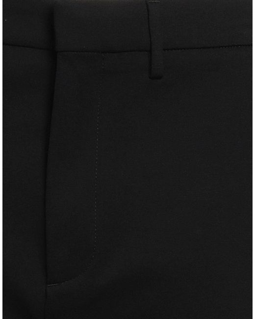 Dunhill Black Pants Viscose, Polyamide, Elastane for men