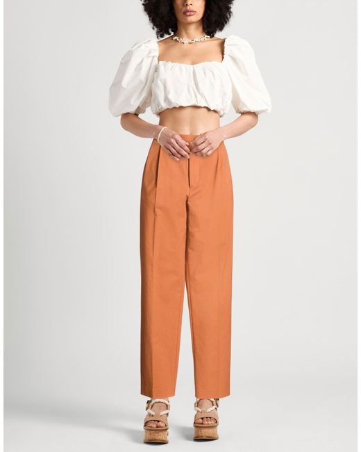 Tod's Orange Pants
