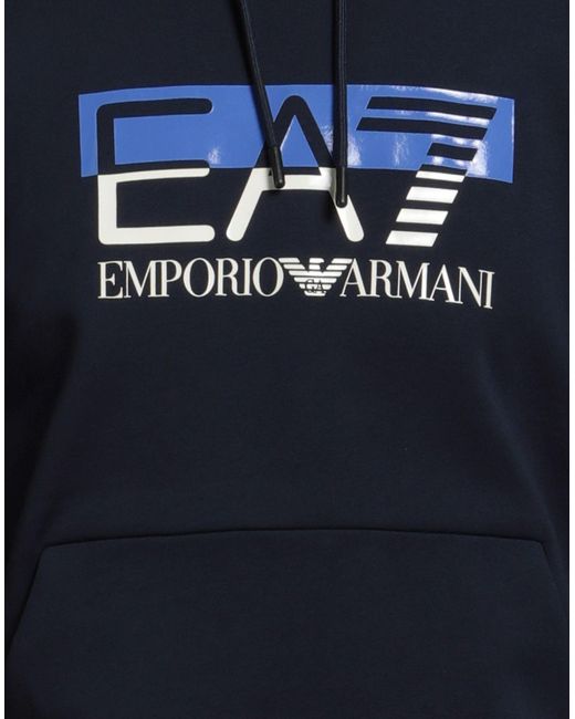 EA7 Blue Sweatshirts for men