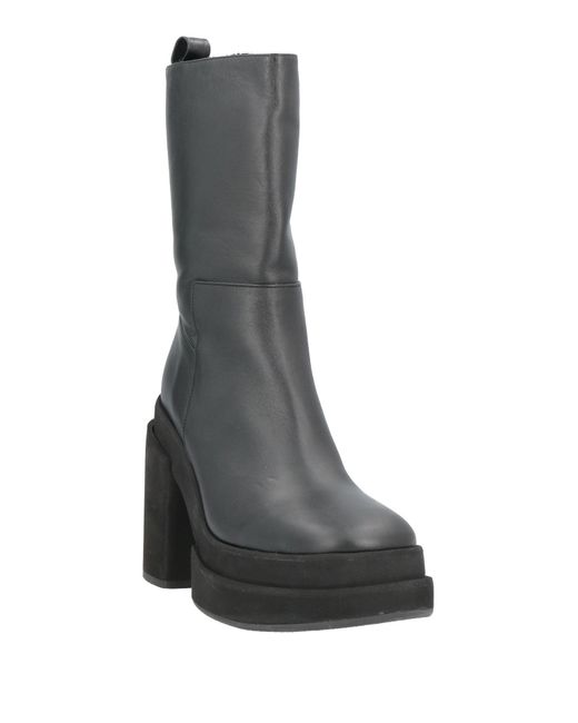 Paloma Barceló Gray Ankle Boots