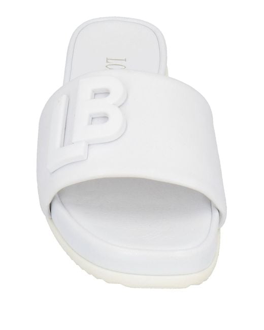 Loriblu White Sandals Leather