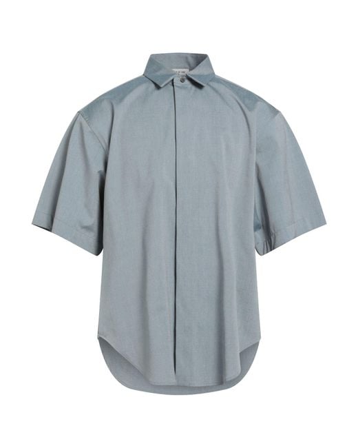 Fear Of God Blue Light Shirt Cotton, Virgin Wool, Elastane for men