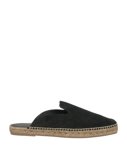 Tom Ford Black Espadrilles Calfskin for men