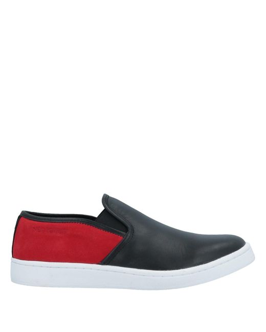 Neil Barrett Red Sneakers Soft Leather