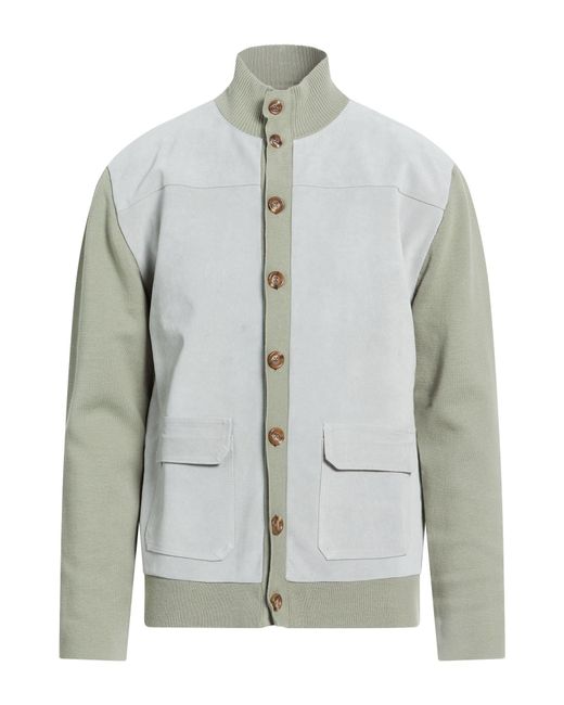 Daniele Fiesoli Gray Jackets for men