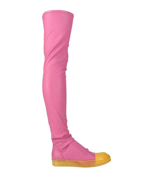 Bota Rick Owens de color Pink