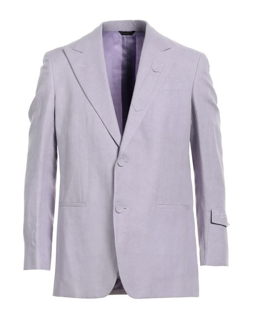 Fendi Purple Blazer for men