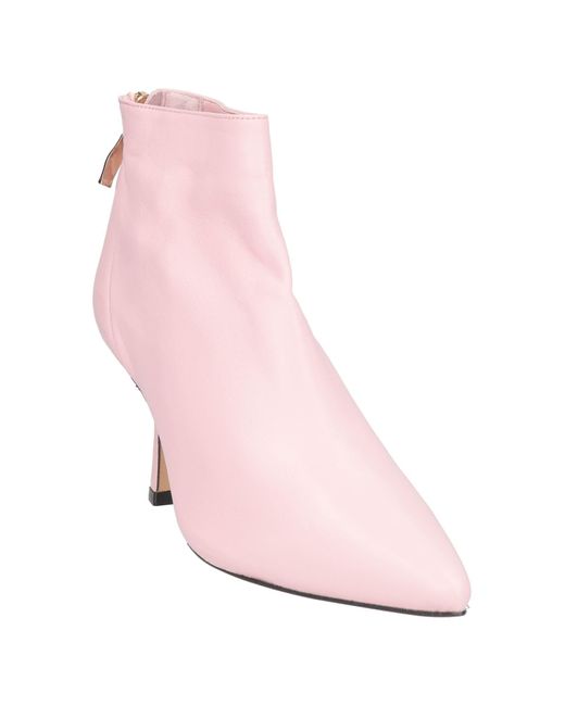 Baldinini Pink Ankle Boots