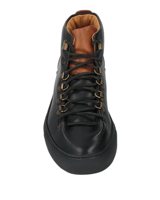 Buttero Black Ankle Boots for men