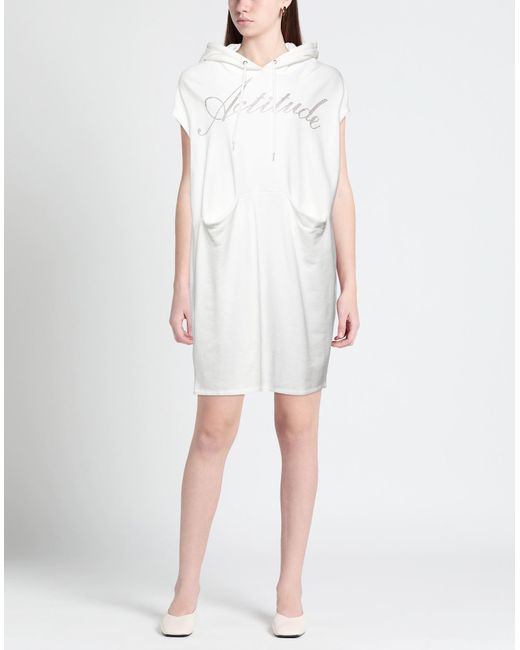 Twinset White Mini Dress