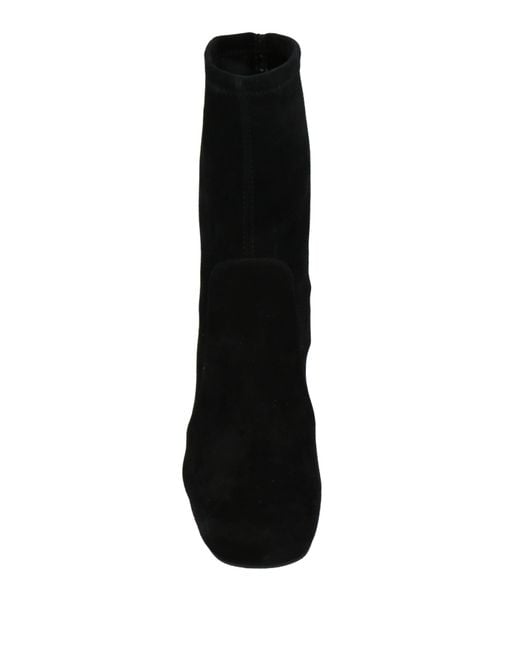 Stuart Weitzman Black Ankle Boots