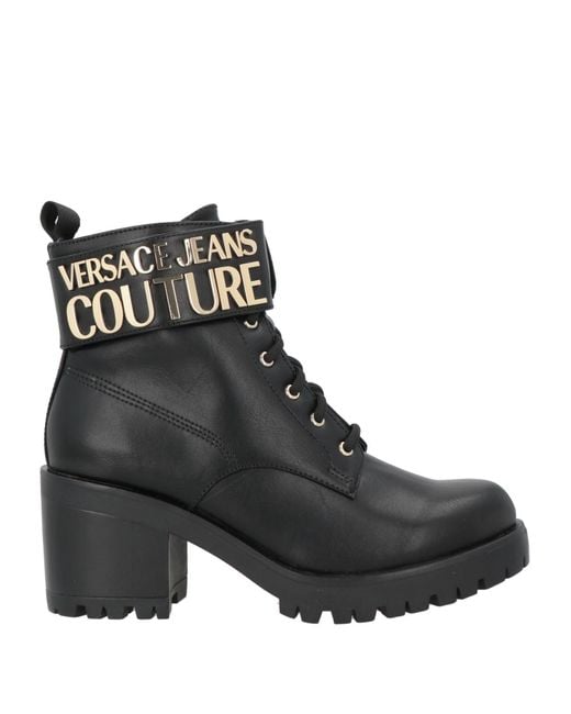Versace Jeans Couture Black Stiefelette