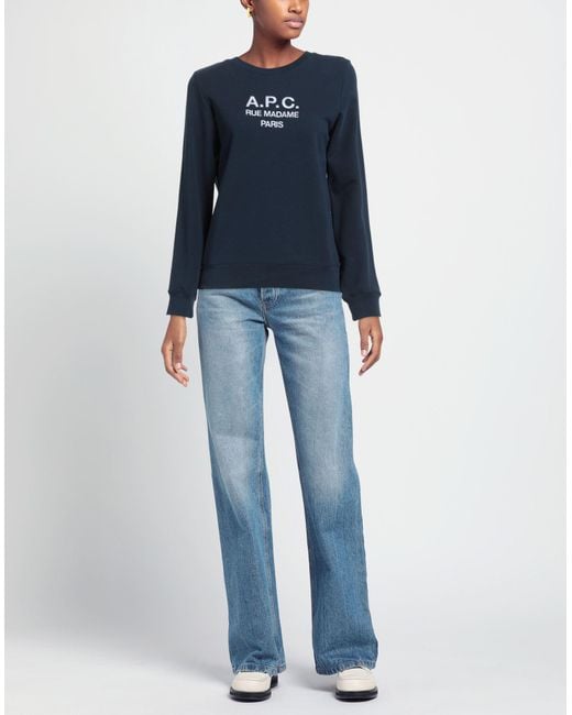 A.P.C. Blue Sweatshirt