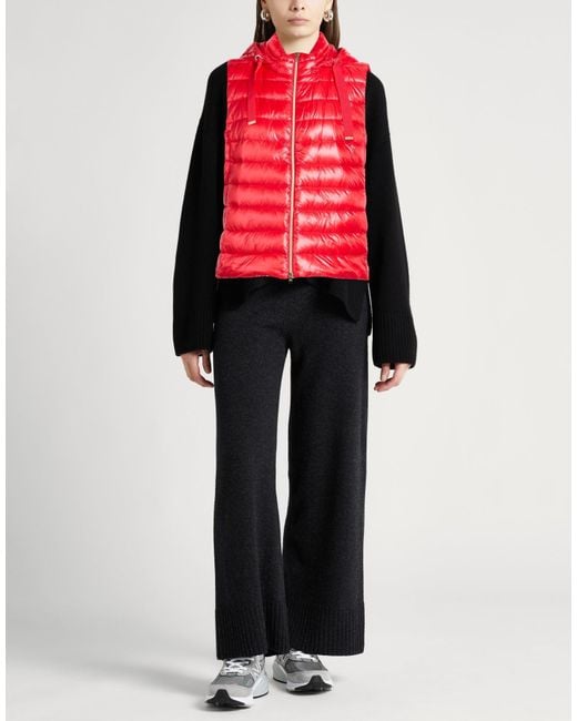Herno Red Vest Polyamide