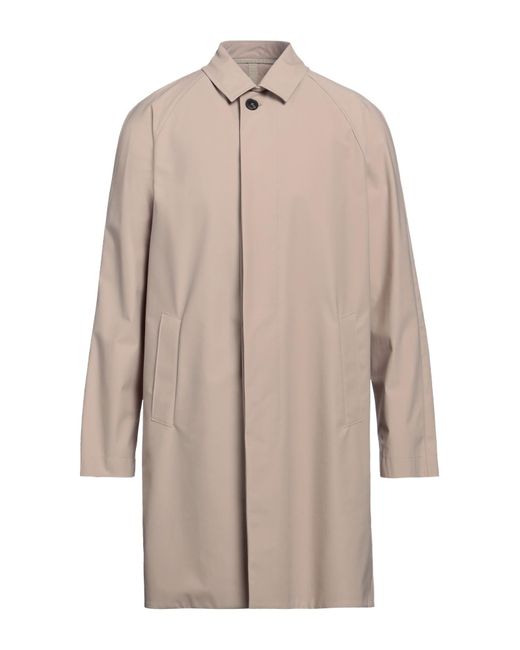 Harris Wharf London Natural Overcoat & Trench Coat for men