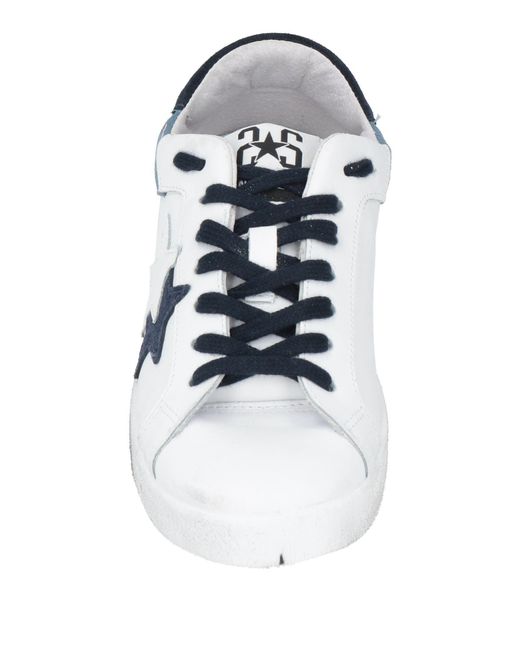 2 Star White Sneakers for men