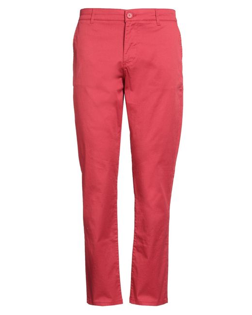 ARMANI EXCHANGE Red Pants for men