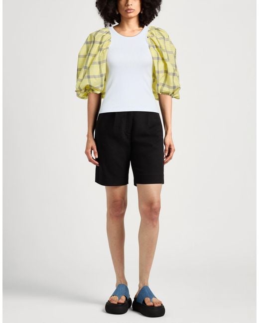 MSGM White Top Cotton, Elastane, Polyester