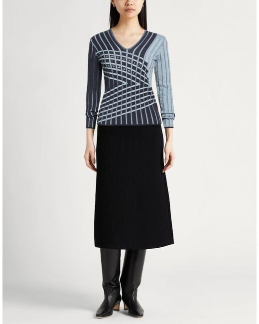 Emporio Armani Blue Sweaters