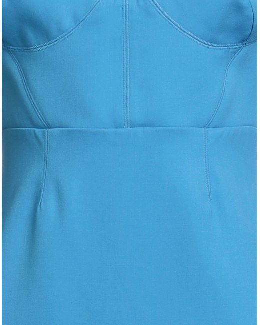 Roland Mouret Blue Midi Dress