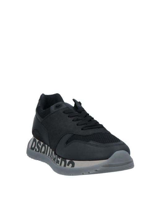 DSquared² Black Trainers for men